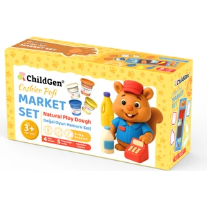 Doğal Oyun Hamuru Sevimli Patiler - Market Set