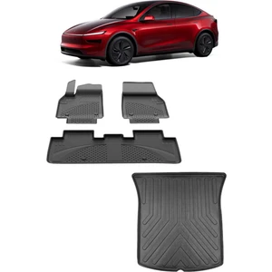 Tesla Model Y Juniper Havuzlu Paspas ve Bagaj Havuzu 2025