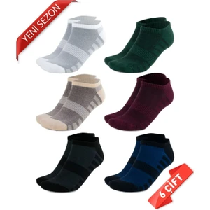 Premium Dikişsiz Bambu Erkek Süper Patik  Çorap -10539-AST-36-40