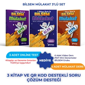 Bilsem Mülakat 3'lü Set