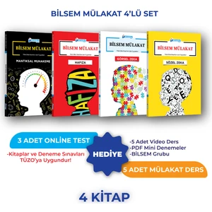Bilsem Mülakat 4'lü Set