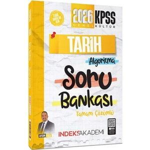 Indeks Akademi 2026 Kpss Tarih Algoritma Soru Bankası Çözümlü - Aydın Yüce Indeks Akademi Yayıncılık