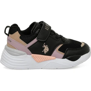 U.s. Polo Assn. Termınal Jr 5pr Siyah Kız Çocuk Spor Ayakkabı