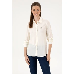 U.s. Polo Assn. Kadın Gömlek Desenli 50316429-VR256
