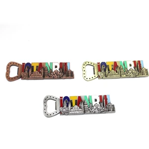 Istanbul Temalı Metal Magnet ve Açacak