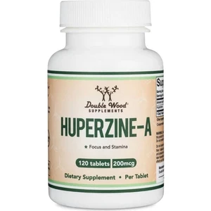 Double Wood Huperzine A 200 Mcg 120 Tablet