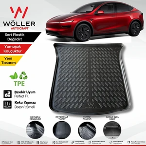 Yeni Tesla Model Y Juniper Bagaj Havuzu 2025 Sonrası Uyumlu 3D Wöller Ultraflex Esnek