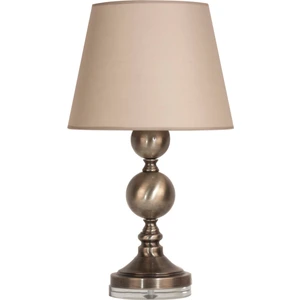 Venedik Eskitme Bej Başlıklı Abajur