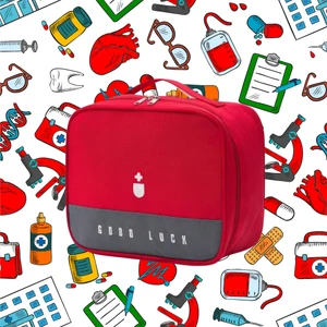 Kırmızı Deprem Ilk Yardım Trafik ve  Çantası