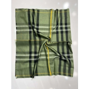 Burbery Ekose Şal Spor Saçak - 9