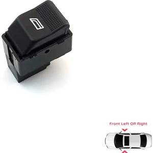 Bross Otomotiv BDP60 VW Polo 6N2 Lupo 6X1 6E1 Seat Cordoba 6K2 Ibiza 3 6K1 Arosa 6X0959855B İçin Tekli Cam Açma Düğmesi