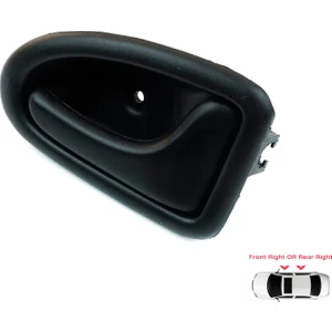 Bross Otomotiv BDP101 Renault Clio Trafic Master 2 Scenic Megane Logan 1 Movano A Primastar 1 İçin Sağ Kapı Kolu TELLİ Tip