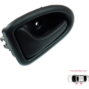 Bross Otomotiv BDP102 Renault Clio Trafic Master 2 Scenic Megane Logan 1 Movano A Primastar Daily İçin Sol İç Kapı Kolu