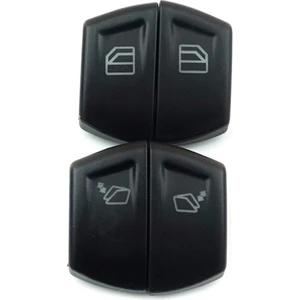 Bross Otomotiv BDP671+BDP81 Mercedes Vito Viano Mixto W639 2003-2015 A6395451313 İçin 4 Adet Ön Sürücü Cam Düğme Kapağı