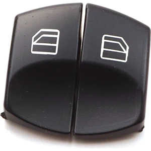 Bross Otomotiv BDP549 Mercedes Sprinter MK2 W906 2006-2020 VW Crafter MK1 2006-2017 İçin 2 Adet Ön Sol Cam Düğme Kapağı