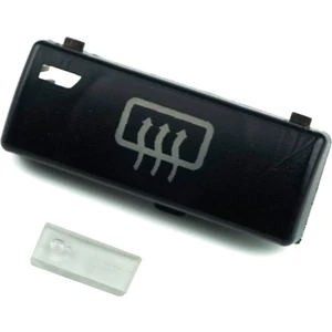 Bross Otomotiv BDP88-10 BMW X5 E53 5 Serisi E39 64116915812 İçin Klima Kontrol Panel Arka Cam Buğu Buz Çözücü Düğme Kapağı