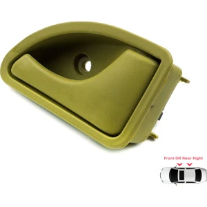 BDP931 Renault Kangoo I Twingo MK1 Nissan Kubistar X76 8200259376 İçin Sağ İç Kapı Açma Kolu Hardal Rengi