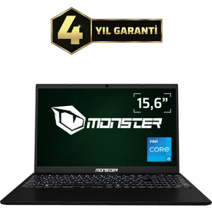 HUMA H5 V4.1.10 Black Intel Core i5 1235U 32 GB RAM 1 TB SSD FreeDOS 15,6" FHD 120 Hz Taşınabilir Bilgisayar