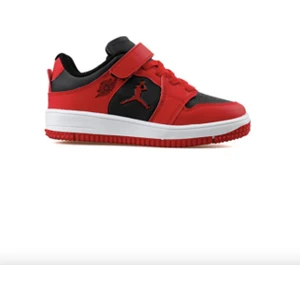 25C.HAYKAT Kırmızı Cırtlı Ortopedik Sneaker Erkek Çocuk Spor Ayakkabı