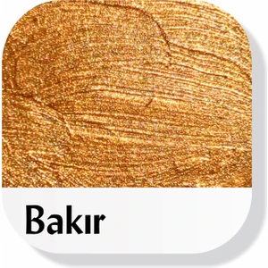 Akrilik Multisurface Boya 120ML Metalik Bakır