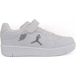 25C.HAYKAT Beyaz Cırtlı Ortopedik Sneaker Erkek Çocuk Spor Ayakkabı