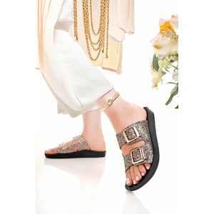 Kadın Günlük Terlik Ortopedik Şık Ev Deniz Plaj Dışarı Terliği