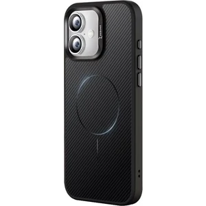 Apple iPhone 16 Uyumlu Kılıf Zebana Neofiber Silikon Kılıf (Kablosuz Şarj) Siyah
