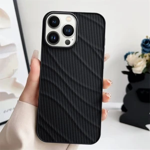 Apple iPhone 16 Pro Uyumlu Kılıf Zebana Fine-Line Silikon Kılıf Siyah