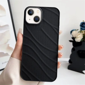Apple iPhone 15 Uyumlu Kılıf Zebana Fine-Line Silikon Kılıf Siyah