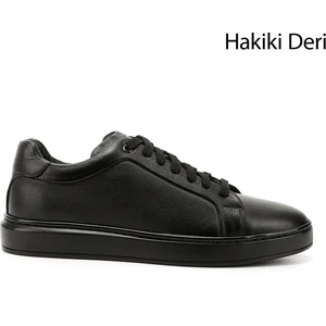 Gön Platinum Hakiki Deri Bağcıklı Erkek Günlük Sneaker 31641