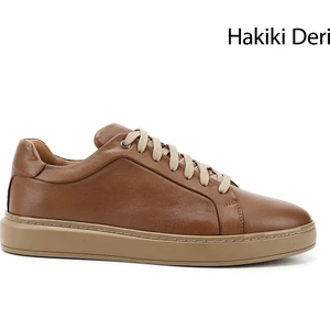 Gön Platinum Hakiki Deri Bağcıklı Erkek Günlük Sneaker 31641