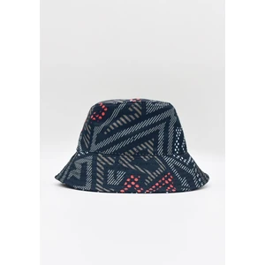 Desenli Kova Balıkçı Şapka Bucket Hat-Siyah