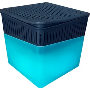 Yeşil, Yeşil Elma Kare - Nem Alıcı Rutubet Giderici Aparat + Tablet (500 Gram)