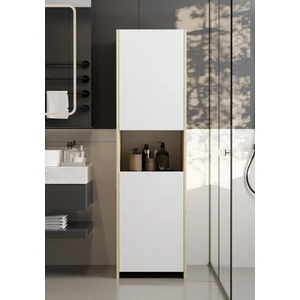 Tamamen Mdf Banyo Dolabı Lefkas-Beyaz