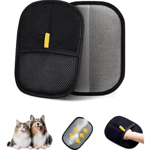 Çift Taraflı Statik Tüy Toplama Eldiveni  Koltuk Halı İçin Küçük Boy