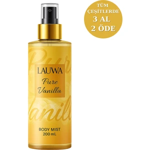 Pure Vanilya Vücut Spreyi 200 ml Unisex Ferahlatıcı ve Kalıcı Koku