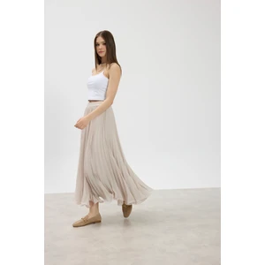 Vizon Misinalı Şifon Etek