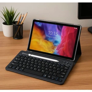 G1000 Pro Tab 16GB Ram  512GB Rom 10,1 Fhd Tablet Pc MAVİ (Tablet + Klavye + Kılıf + Kalem)