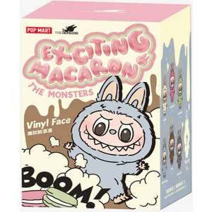Labubu Ayakta Duran Peluş Anahtarlık Sürpriz Paket (Exciting Macaron)
