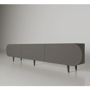 Regulus Mdf 3 Kapaklı Ahşap Ayaklı 200 cm Country Tv Ünitesi