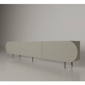 Regulus Mdf 3 Kapaklı Ahşap Ayaklı 200 cm Country Tv Ünitesi