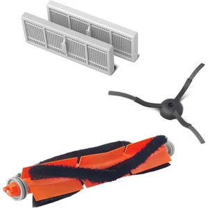 Philips Homerun 7100 Uyumlu Robot Süpürge Yedek Set – 2 Filtre + Ana Fırça + Yan Fırça – XU7100