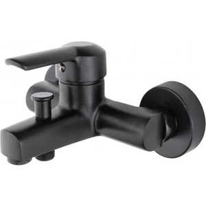 Mat Siyah Delta Banyo Duş Bataryası Ağır Gövde Garantili Musluk