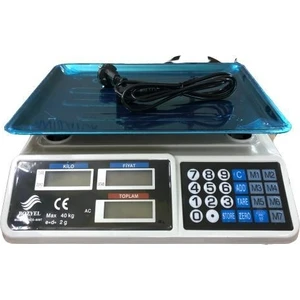 Elektronik Dijital Bakkal Market Manav Terazisi 40 kg