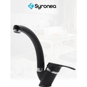 Mix Siyah Mutfak Banyo Lavabo Bataryası Aç Kapa Musluk