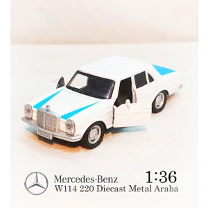 Benz W114 | Çek Bırak E220 Metal Araba | Diecast 1:36 Model Oyuncak