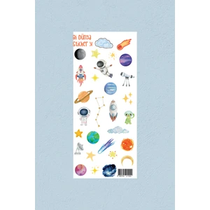 M31 – Uzay ve Bilim Temalı Sticker Seti