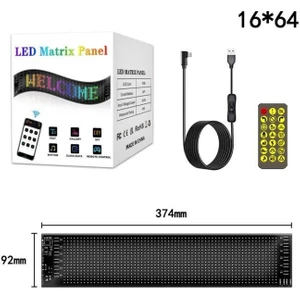 Çok Fonksiyonlu Kumandalı Kolay Kurulumlu 60CM LED Panel Şeytan Göz Sticker ve Yazı Eklenebilir 3D Kumandalı Telefondan Kontrol