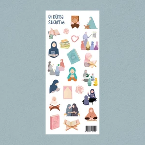 M65 – Hafız Kız Islami Sticker Seti