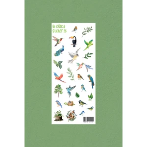 M28 – Kuş Temalı Sticker Seti